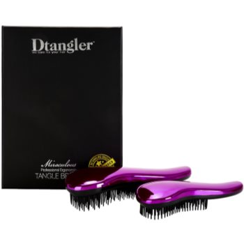 Dtangler Miraculous set pentru par usor de pieptanat Purple - imagine 2